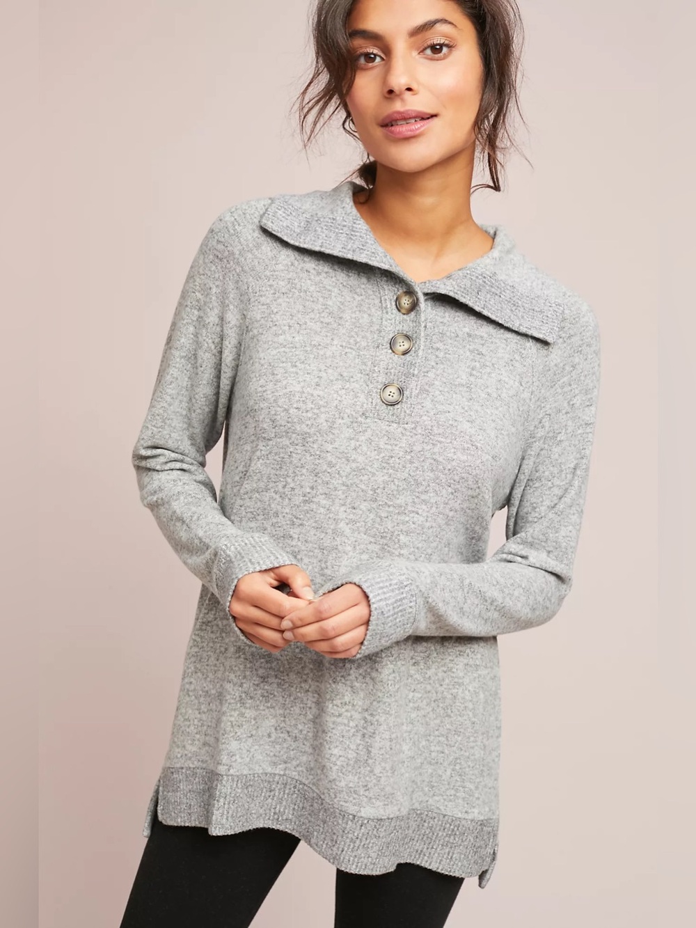 Anthropologie Jonna Hooded Top